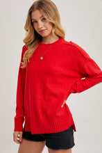 Load image into Gallery viewer, GENEVIEVE CREW NECK KNIT SWEATER