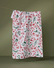 Load image into Gallery viewer, Holiday Doodles Multi Tea Towel
