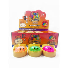 Load image into Gallery viewer, Cute Glitter Unicorn Mini Dumpling Squishy Toy