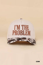 Load image into Gallery viewer, I'm The Problem Two Tone Snapback Hat