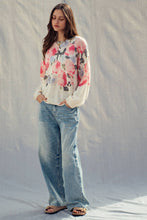 Load image into Gallery viewer, Shell Floral Print Soft Knit Sweater - Simply Susan’s