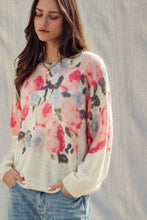 Load image into Gallery viewer, Shell Floral Print Soft Knit Sweater - Simply Susan’s