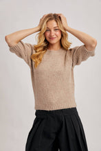 Load image into Gallery viewer, BAILEY PUFF SLEEVED KNIT SWEATER