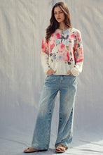 Load image into Gallery viewer, Shell Floral Print Soft Knit Sweater - Simply Susan’s