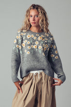 Load image into Gallery viewer, Maeve Floral Knit Sweater