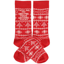 Load image into Gallery viewer, These Are My Christmas Movie Socks