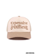 Load image into Gallery viewer, Expensive And Difficult Two Tone Mesh Snapback Hat