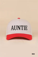 Load image into Gallery viewer, Auntie Two Tone Snapback Hat