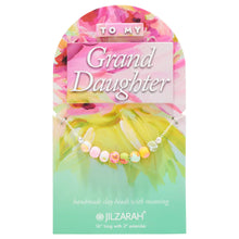 Load image into Gallery viewer, Granddaughter Beaded Necklace - Simply Susan’s