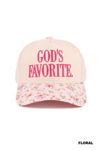 Load image into Gallery viewer, God's Favorite Two Tone Canvas Cotton Cap