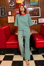 Load image into Gallery viewer, IP60012 Wide Leg Striped Lounge Pants