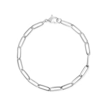 Load image into Gallery viewer, Stainless Steel Paperclip Chain Bracelet