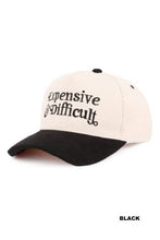 Load image into Gallery viewer, Expensive And Difficult Two-tone Corduroy Cap