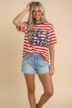 Load image into Gallery viewer, USA STRIPE Tee