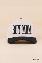 Load image into Gallery viewer, Boy Mom Two Tone Snapback Hat