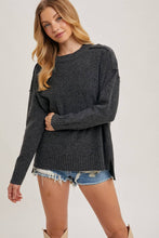 Load image into Gallery viewer, GENEVIEVE CREW NECK KNIT SWEATER