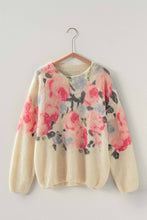 Load image into Gallery viewer, Shell Floral Print Soft Knit Sweater - Simply Susan’s