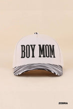 Load image into Gallery viewer, Boy Mom Two Tone Snapback Hat