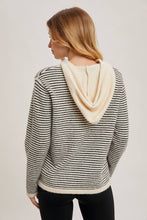 Load image into Gallery viewer, ALINA HENLEY SWEATER WITH HOODIE