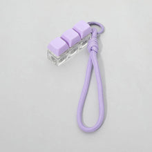 Load image into Gallery viewer, Light Up LED Stress Relief Cube Keyboard Bag Charm