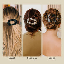 Load image into Gallery viewer, Round Flat Hair Clip | Large | Almond Beige - Simply Susan’s