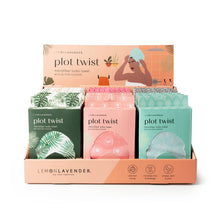 Load image into Gallery viewer, Lemon Lavender Plot Twist Turbo Towel Assortment - Simply Susan’s