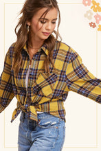 Load image into Gallery viewer, Julia Plaid Shirts
