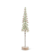 Load image into Gallery viewer, Md Tall Snowy Tree-12"H