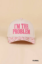 Load image into Gallery viewer, I'm The Problem Two Tone Snapback Hat