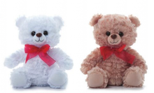 Load image into Gallery viewer, Everyday Beba Bears Asst No Bowtie Tan, White 9" (22cm) - Simply Susan’s