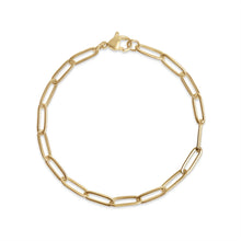 Load image into Gallery viewer, Stainless Steel Paperclip Chain Bracelet