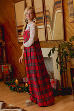 Load image into Gallery viewer, CHRISTMAS CLASSIC RED TARTAN PLAID RELAXED FIT OVERALLS - Simply Susan’s