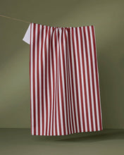Load image into Gallery viewer, Ribbon Red Tea Towel