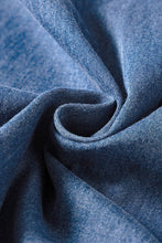 Load image into Gallery viewer, Riley Denim V-Neck Short Sleeve Jumpsuit