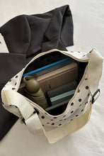 Load image into Gallery viewer, Polka Dot Crescent Bag