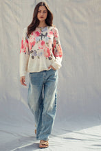 Load image into Gallery viewer, Shell Floral Print Soft Knit Sweater - Simply Susan’s