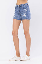 Load image into Gallery viewer, Judy Blue Lace Patch Destroy Shorts (XL Only) - Simply Susan’s