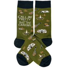 Load image into Gallery viewer, Take Me Camping Socks