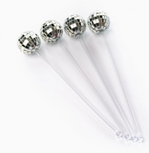 Load image into Gallery viewer, Disco Drink Stirrers-4 Pack - Simply Susan’s
