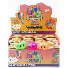 Load image into Gallery viewer, Cute Glitter Unicorn Mini Dumpling Squishy Toy
