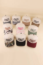 Load image into Gallery viewer, Sorry About My Boyfriend Two Tone Snapback Hat