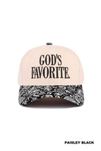 Load image into Gallery viewer, God's Favorite Two Tone Canvas Cotton Cap