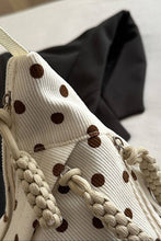Load image into Gallery viewer, Polka Dot Crescent Bag