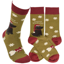 Load image into Gallery viewer, Merry Woofmas Socks