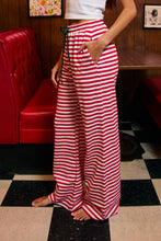 Load image into Gallery viewer, IP60012 Wide Leg Striped Lounge Pants