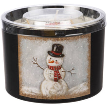 Load image into Gallery viewer, Snowman Candle
