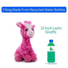 Load image into Gallery viewer, 12" (30cm Lash'z Giraffe Pink Stuffed Animal - Simply Susan’s