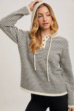 Load image into Gallery viewer, ALINA HENLEY SWEATER WITH HOODIE