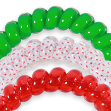 Load image into Gallery viewer, Spiral Hair Coils | Large | Secret Santa Hair Ties - Simply Susan’s