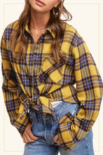 Load image into Gallery viewer, Julia Plaid Shirts